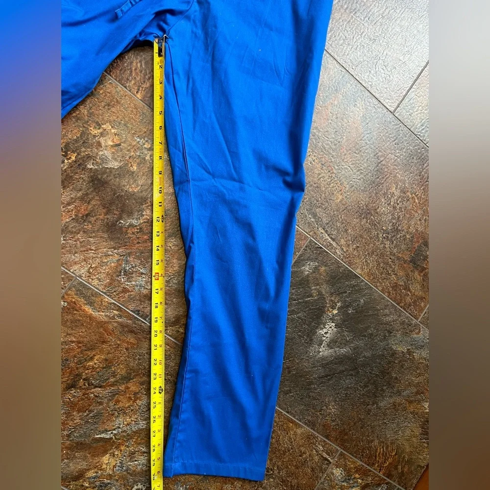 New Harriton blue adult scrub lab medical pants with drawstring waist.Size small - Picture 7 of 9